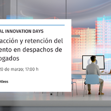 20 marzo | WEBINAR: Atracción y retención del talento en despachos de abogado